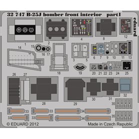 Eduard BIG ED 1:32 B-25J dla HK Models