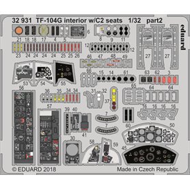 Eduard BIG ED 1:32 TF-104G w/C2 seats dla Italeri