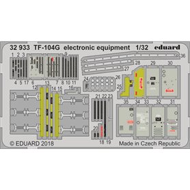 Eduard BIG ED 1:32 TF-104G w/C2 seats dla Italeri