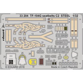 Eduard BIG ED 1:32 TF-104G w/C2 seats dla Italeri