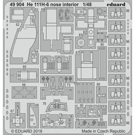 Eduard BIG ED 1:48 Heinkel He-111 H-6 dla ICM