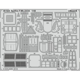 Eduard BIG ED 1:48 Supermarine Spitfire F.Mk.22/24 dla Airfix
