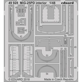 Eduard BIG ED 1:48 MiG-25PD dla ICM