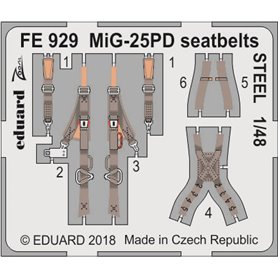 Eduard BIG ED 1:48 MiG-25PD dla ICM