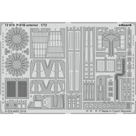 Eduard BIG ED 1:72 Northrop P-61B dla Hobby Boss