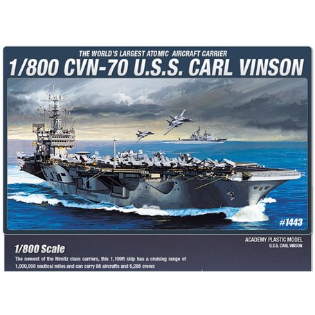 CVN-70 USS Carl Vinson 1:800