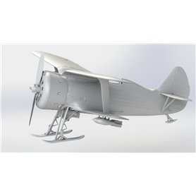 ICM 1:32 Polikarpov I-153 - WINTER VERSION - WWII SOVIET FIGHTER