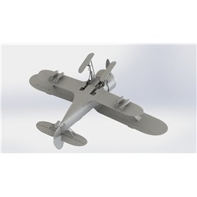 ICM 1:32 Polikarpov I-153 - WINTER VERSION - WWII SOVIET FIGHTER