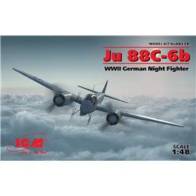ICM 1:48 Junkers Ju-88 C-6b - WWII GERMAN NIGHT FIGHTER