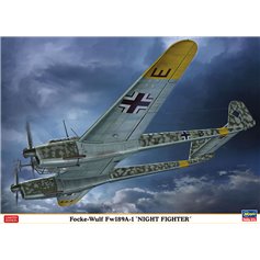 Hasegawa 1:72 Focke Wulf Fw-189 A-1 - NIGHT FIGHTER 