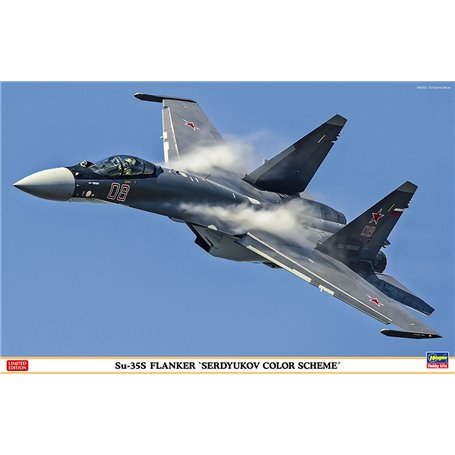 Hasegawa 02288 Su-35S Flanker Serdyukov Color