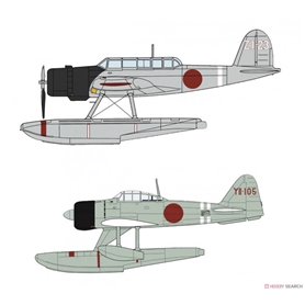 Hasegawa 1:72 Aichi E13A1 Type Zero Model 11 Jake i Nakajima A6M2-N Type 2 Rufe - KAMIKAWAMARU - 2w1