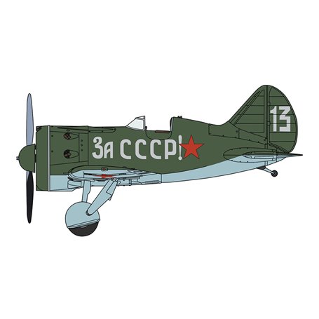 Hasegawa 08256 Polikarpov I-16 `U.S.S.R. Aces`