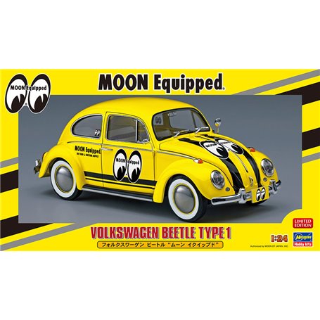 Hasegawa 20357 Volkswagen Beetle Type 1 Moon Equip