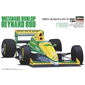 Hasegawa 1:24 Watanabe Dunlop Reynard 89D - JAPANESE F3000 RACE CAR