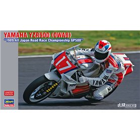 Hasegawa 1:12 Yamaha YZR 500 (0WA8) - 1989 ALL JAPAN ROAD RACE CHAMPIONSHIP GP500