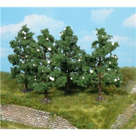 Heki Drzewa - Drzewa owocowe kwitn?ce 8 cm, 4 szt.