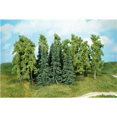 Heki 1414 Drzewka - Drzewa liściaste 14-16cm - 14szt.