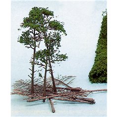 Heki 1534 Drzewka - Drzewa liściaste do montażu 10-16cm - 10szt.