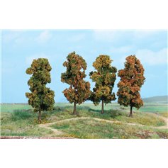 Heki 2002 Drzewka - Drzewa liściaste jesienne 10cm - 4szt.