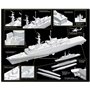 Dragon 7122 H.M.S. Antelope Type 21 Frigate  1/700