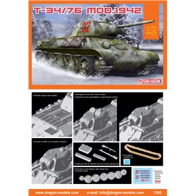 Dragon 7595 T-34/76 Mod. 1942