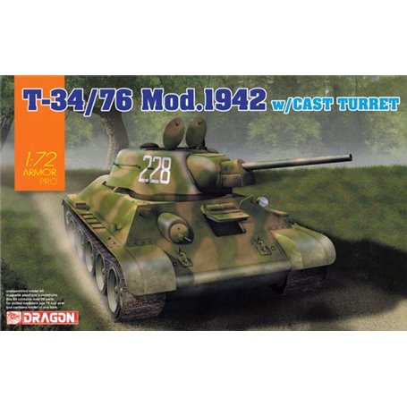 Dragon 7601 T-34/76 Mod.1942 Cast Turret