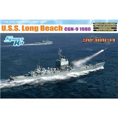 Dragon CYBER HOBBY 1:700 USS Long Beach CGN9 - 1980