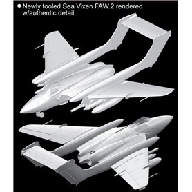 Dragon Cyber Hobby 5105 Sea Vixen Faw.2