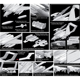 Dragon Cyber Hobby 5105 Sea Vixen Faw.2