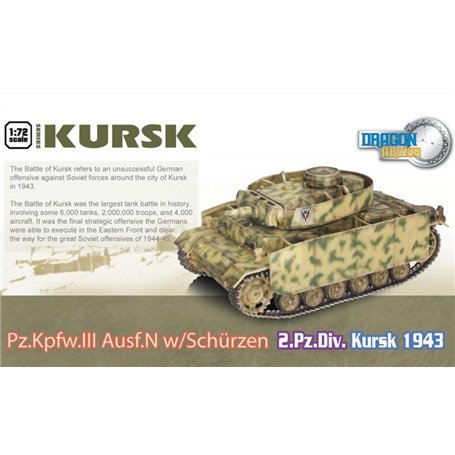 Dragon Armor 60614 Pz.III Ausf.N2 Pz.Div.Kursk1943