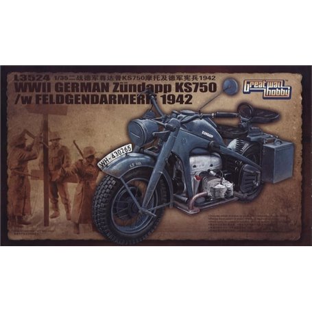 Lion Roar L3524 ( G.W.H )  WWII Ger. Zündapp KS750