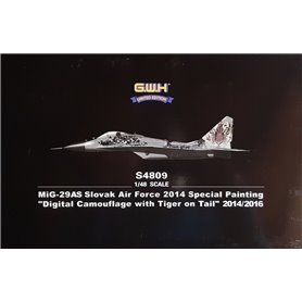 Lion Roar / GWH 1:48 MiG-29AS - SLOVAK AIR FORCE 2014 - SPECIAL PAINTING