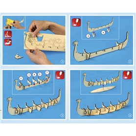 Artesania latina JUNIOR COLLECTION Drakkar Viking Boat