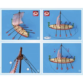 Artesania latina JUNIOR COLLECTION Drakkar Viking Boat