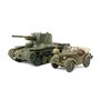 Tamiya 25187 Self Propelled Gun & Kurogane 4x4