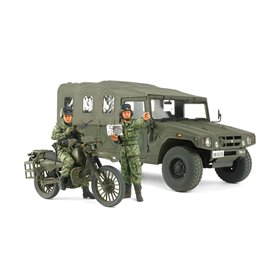 Tamiya 25188 JGSDF Reconnaissance Motorcycle & HMV