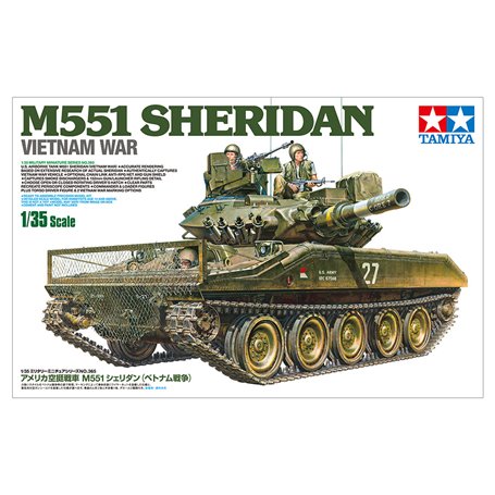 Tamiya 35365 Tank M551 Sheridan Vietnam War
