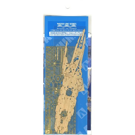 Aoshima 1:700 Fuso 1944 - WOODEN DECK AND PHOTO-ETCHED PARTS