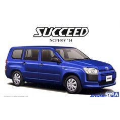 Aoshima 1:24 Toyota NCP160V Succeed 2014