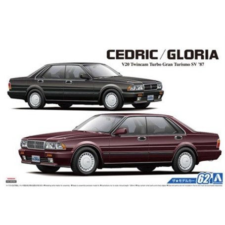 Aoshima 05483 1/24 Nissan Y31 Cedric/Gloria V20T