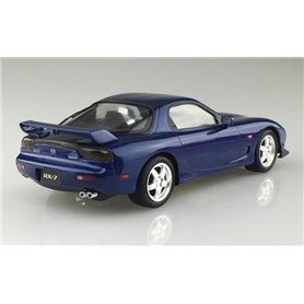 Aoshima 1:24 Mazda FD3S RX-T 1999 - BLUE PREPAINTED