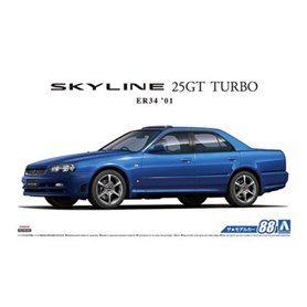Aoshima 05533 1/24 Nissan ER34 Skyline 25GT Turbo