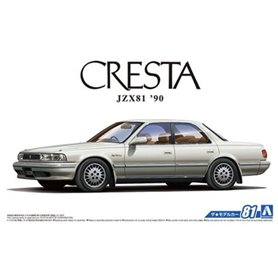 Aoshima 1:24 Toyota JZX81 Cresta 2.5 Super Lucent G 1990