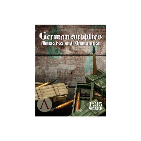 Scale75 1:35 GERMAN SUPPLIES - amunicja i skrzynki na amunicję