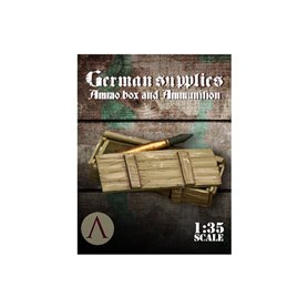Scale75 1:35 GERMAN SUPPLIES - amunicja i skrzynki na amunicję