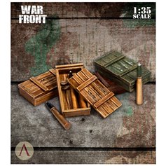 Scale75 1:35 GERMAN SUPPLIES - ammo boxes and ammunition