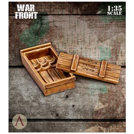 Scale75 1:35 GERMAN SUPPLIES - amunicja i skrzynki na amunicję do czołgu Pz.Kpfw.V Panther