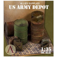 Scale75 1:35 US SUPPLIES - magazyn US Army
