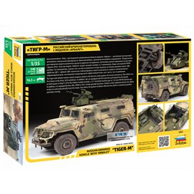 Zvezda 1:35 GAZ Tiger w/Arbalet